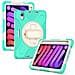Custodia Per Ipad Mini 6 8.3"" Con Supporto E Alloggiamento Per Stilo Menta - Foto miniatura 2
