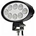 Faro Da Lavoro 8 Led Epistar Ovale A Largo Raggio Freddo 24 W Ip67 - Foto miniatura 2