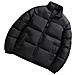 Giacca Riscaldata In Cotone: Cappotto Invernale Caldo Da Esterno Con Alimentazione Usb Black 4xl - Foto miniatura 3