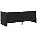 Cornice del letto ad angolo Nero 80 x 200 cm Velluto - Foto miniatura 9