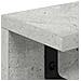 Appendiabiti a muro Grigio cemento 80 x 10.5 x 10.5 cm - Foto miniatura 7