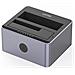 Y-3026GY01-EU docking station per unità di archiviazione USB 3.2 Gen 1 (3.1 Gen 1) Type-B Grigio - Foto miniatura 3