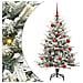 Albero di Natale artificiale preilluminato con set di palline - Foto miniatura 1