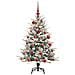Albero di Natale artificiale preilluminato con set di palline - Foto miniatura 3