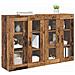 Armadi da Parete 2 pcs Legno vecchio 69,5 x 34 x 90 cm - Foto miniatura 3