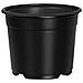 Vaso per Fiori 100 pcs Nero Ø 15 x 12.5 cm Plastica - Foto miniatura 1