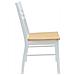 Sedie da pranzo 2 pcs Bianco 43 x 54 x 89 cm - Foto miniatura 6