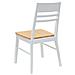 Sedie da pranzo 2 pcs Bianco 43 x 54 x 89 cm - Foto miniatura 7