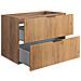 | Mobile sottolavabo - 80cm | Marrone opaco - Rovere | L /H /D 80/57/46cm | 2 cassetti Softclose | Mobili bagno, mobili bagno, basi - Foto miniatura 8