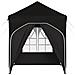 Tenda per feste a pop-up 192 x 192 x 245 cm Nero - Foto miniatura 7