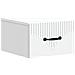 Mobiletto da notte a muro 2 pcs Bianco 34,5 x 33 x 20 cm - Foto miniatura 3