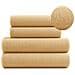 Set di asciugamani DIANA 2+2 - Beige - 100% cotone - Design elegante e moderno - Foto miniatura 5