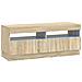 Mobile TV LED Rovere Sonoma Legno ingegnerizzato - Foto miniatura 1