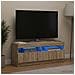Mobile TV LED Rovere Sonoma Legno ingegnerizzato - Foto miniatura 2