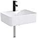 Set di mobili per il bagno Bianco Lucido Legno ingegnerizzato - Foto miniatura 7