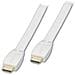 Cavo Flat HDMI High Speed Bianco, 3m - Foto miniatura 3