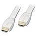 Cavo Flat HDMI High Speed Bianco, 3m - Foto miniatura 1