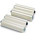 2 bobine film x plastificazione 305mmx75mt 75mic. lucido - Foto miniatura 2