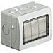 24503 - Idrobox Luna - Custodia Ip55 3 Posti - Foto miniatura 3