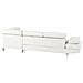 Divano Angolare Moderno In Pelle Sintetica Bianca Norrea - Foto miniatura 13