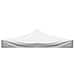 Telo Tetto Di Ricambio Per Gazebo 2x2mt Bianco Tessuto Pvc Impermeabile 9009/1 - Foto miniatura 1