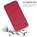 Custodia Compatibile Con Apple Iphone Xs Max In Frosty Rosso - Hard Case Coperchio Protettivo In Frosted Look Contro I Graffi E Gli Urti - Foto miniatura 4