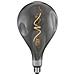 Lampadina Maxi Curved Bumped, Decorativa, Con Filamento A Spirale, Fumo In Vetro, 16,5 X 16,5 X 30 Cm, 1 X E27, 5w, 150lm, 2000k, 240v - Foto miniatura 5