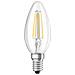 Lampada Led - E14 - Bianco Caldo - 2700 K - 6 W - Sostituisce Lampade Ad Incandescenza 60w - Led Retrofit Classic B - Foto miniatura 5