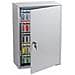 nix Safe Co. Kc0605k Armadietto Portachiave Grigio (nix Commercial Key Cabinet 300 Hook With Key Lock. Dd)  - Foto miniatura 1