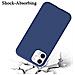 Custodia Compatibile Con Apple Iphone 11 6.1 In Liquid Blu - Coperchio Protettivo In Silicone Tpu Flessibile - Foto miniatura 3