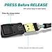 Displayport A Displayport 1.8m Cavo Dp A Dp Maschio A Maschio Cavo Placcati In Oro Cavo Supporti 4k 60hz 2k 144hz Compatibile Per Lenovo Dell Hp Asus E Altro - Foto miniatura 3