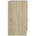 Mobile Sottolavabo Rovere Sonoma 63x30x54 cm Legno Multistrato - Foto miniatura 4