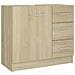 Mobile Sottolavabo Rovere Sonoma 63x30x54 cm Legno Multistrato - Foto miniatura 1