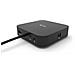 Docking Station Universale 4K per Laptop 2x USB-C 3.2 / HDMI / DisplayPort Nero + Power Delivery 65W + Caricabatterie Universale 77 W - Foto miniatura 2