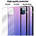 Custodia Compatibile Con Apple Iphone 12 Pro Max In Rosa - Blu - Coperchio Protettivo Bicolore In Vetro Temperato E Silicone Tpu - Foto miniatura 7