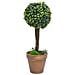 Piante Di Bosso Artificiale 2 Pz A Sfera Con Vaso Verde 56 Cm - Foto miniatura 2