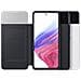 Cover Ef-ea536pbegew S View Wallet Per Galaxy A53 5g Sm-a536b Nero - Foto miniatura 4