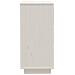 Credenza Bianca 32x34x75 Cm In Legno Massello Di Pino - Foto miniatura 5