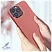 Cover Per Iphone 14 Pro Max In Silicone Semi-rigido Soft-touch Rosa Cipria - Foto miniatura 3