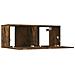 Mobili TV 2 pz Rovere Fumo 80x30x30 cm Legno Multistrato - Foto miniatura 3