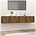 Mobili TV 2 pz Rovere Fumo 80x30x30 cm Legno Multistrato - Foto miniatura 9