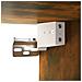 Mobili TV 2 pz Rovere Fumo 80x30x30 cm Legno Multistrato - Foto miniatura 10