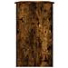 Scrivania Rovere Fumo 90x45x76 Cm In Legno Multistrato - Foto miniatura 3