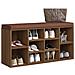 Scarpiera Rovere Marrone 103x30x48 Cm In Legno Multistrato - Foto miniatura 3
