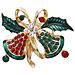 Spilla Con Elemento Di Natale Multicolore - Foto miniatura 1
