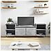 Mobile Per Tv Grigio Cemento 160x35x55 Cm Legno Multistrato - Foto miniatura 1