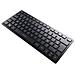 Kw 9200 Mini Tastiera Usb + Rf Wireless + Bluetooth Azerty Francese Nero - Foto miniatura 1
