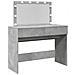 Toeletta Con Led Grigio Cemento 100x40x120 Cm - Foto miniatura 2