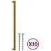 Maniglie per Mobili 10 pz Oro 480 mm in Acciaio Inox - Foto miniatura 2