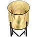 Vaso Per Piante Rialzato Fallopia Metallo 25 Cm Beige - Foto miniatura 4